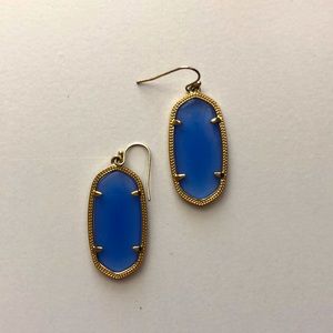 Light blue gem Kendra Scott earrings